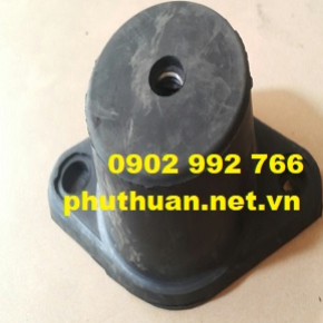 Đế cao su chống rung 3 lỗ 