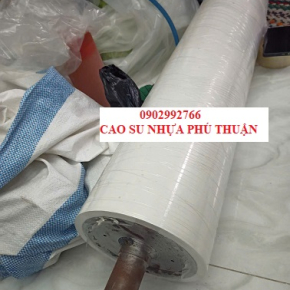 ĐẮP TRỤC CAO SU ÉP KEO