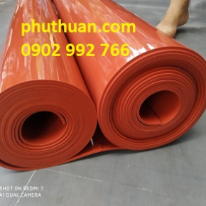 Tấm silicon đỏ chịu nhiệt 